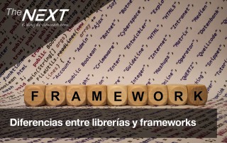 Diferencias entre librerías y frameworks