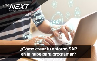 Cómo crear tu entorno SAP en la nube para programar